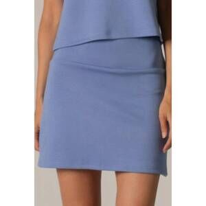 NEW BEFORE YOU beyond comfy mini skort in lemon grass